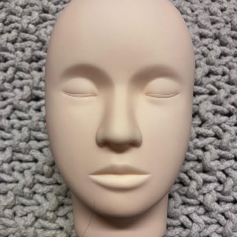 Silicone Mannequin Head